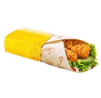 Sweet Chilli Chicken One crispy wrap price 