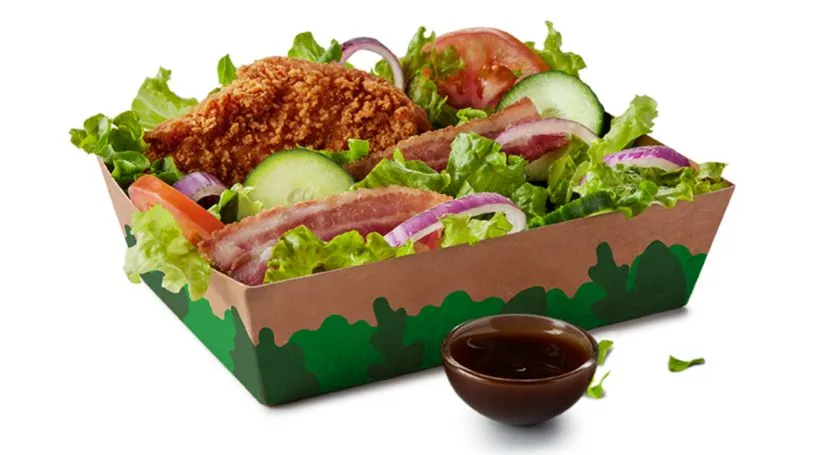 Crispy Chicken and Bacon Salad price