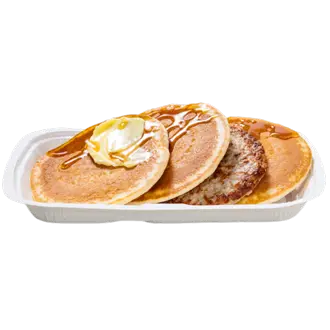 Pancakes Sausage with Syrup price 
