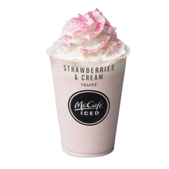 Strawberries & Cream Frapped price 
