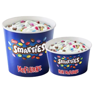 Smarties McFlurry price 
